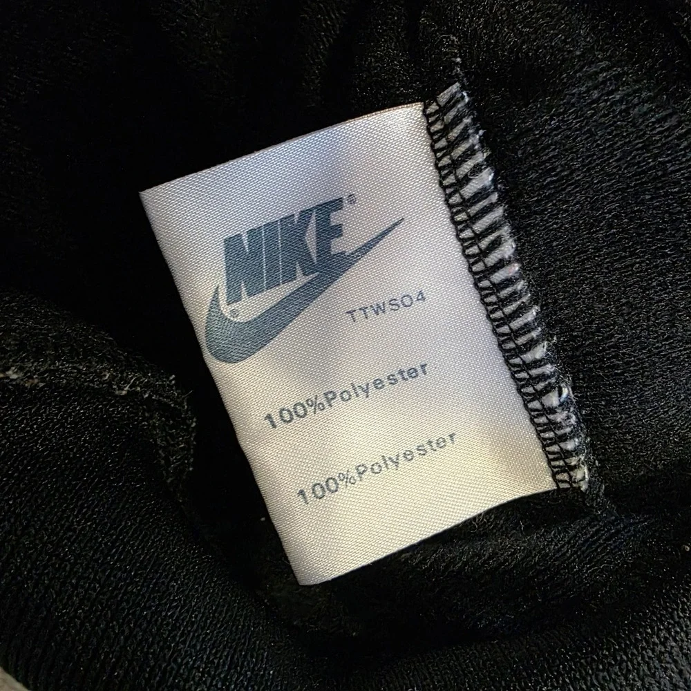 Vtg 90s Nike Oregon USA Track Jacket Mens Size L Black Turquoise Colorblock Zip